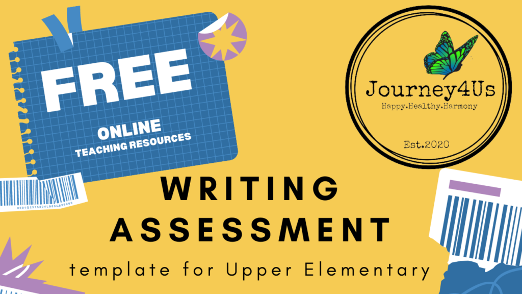 Writing Assessment Template for Online Teaching - Journey4Us